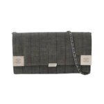 Chanel Quilted Canvas CC Shoulder Bag (Шанель) — миниатюра 1