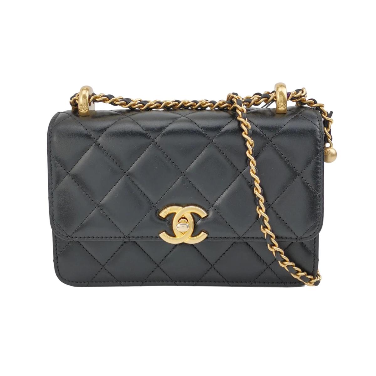 Chanel Quilted Calfskin CC Crossbody (Шанель) — фото 1