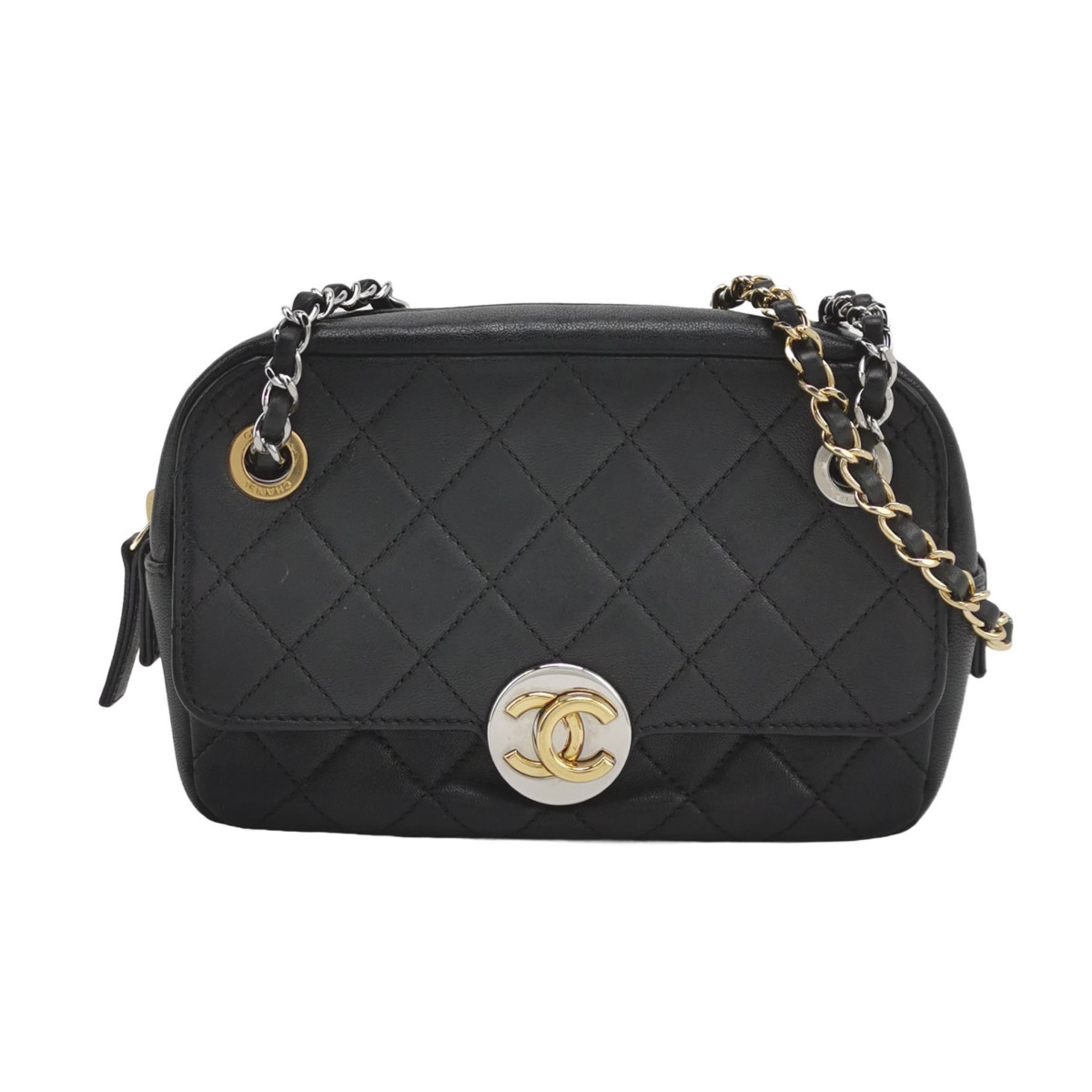 Chanel Quilted Lambskin CC Shoulder Bag (Шанель) — фото 1