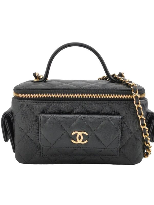 Chanel Quilted Calfskin CC Crossbody (Шанель)