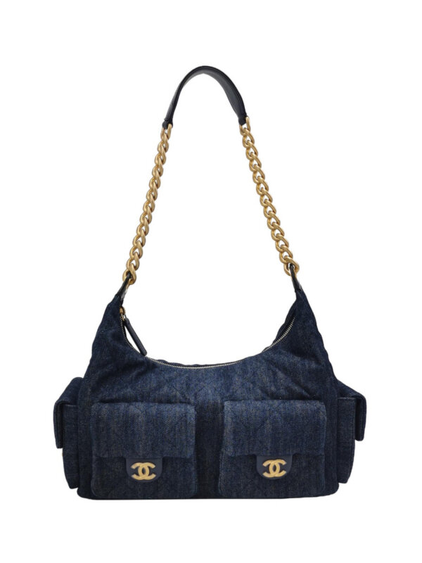 Chanel Quilted Calfskin CC Shoulder Bag (Шанель)