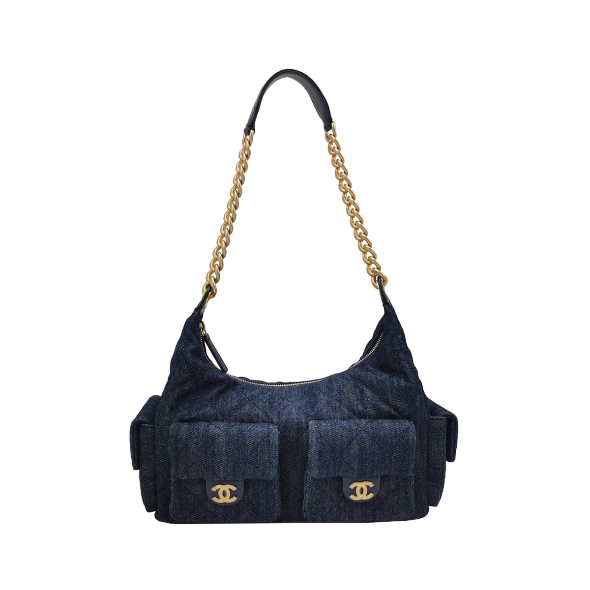Chanel Quilted Calfskin CC Shoulder Bag (Шанель) — фото 1