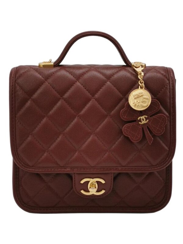 Chanel Quilted Calfskin CC Backpack (Шанель)