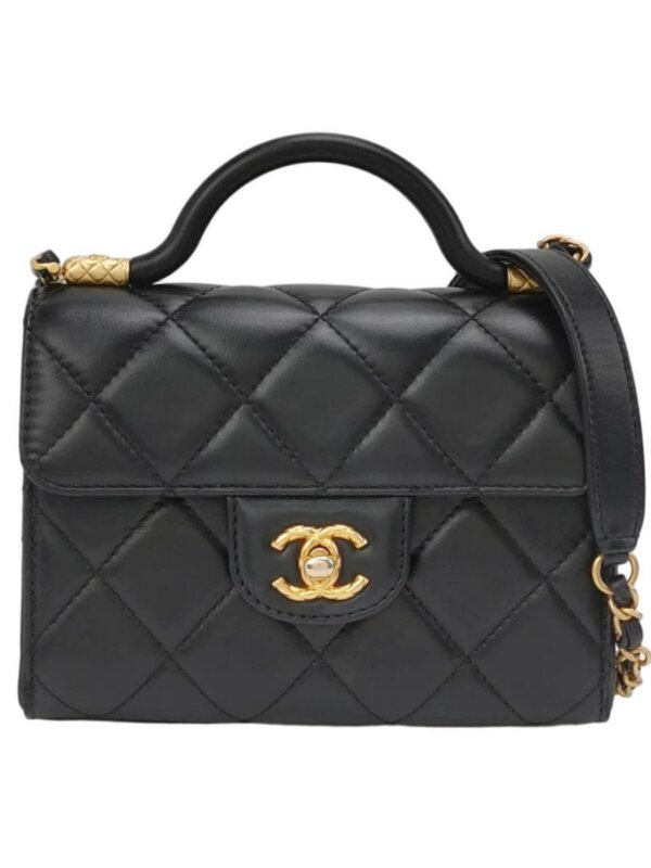 Chanel Quilted Lambskin CC Crossbody (Шанель)