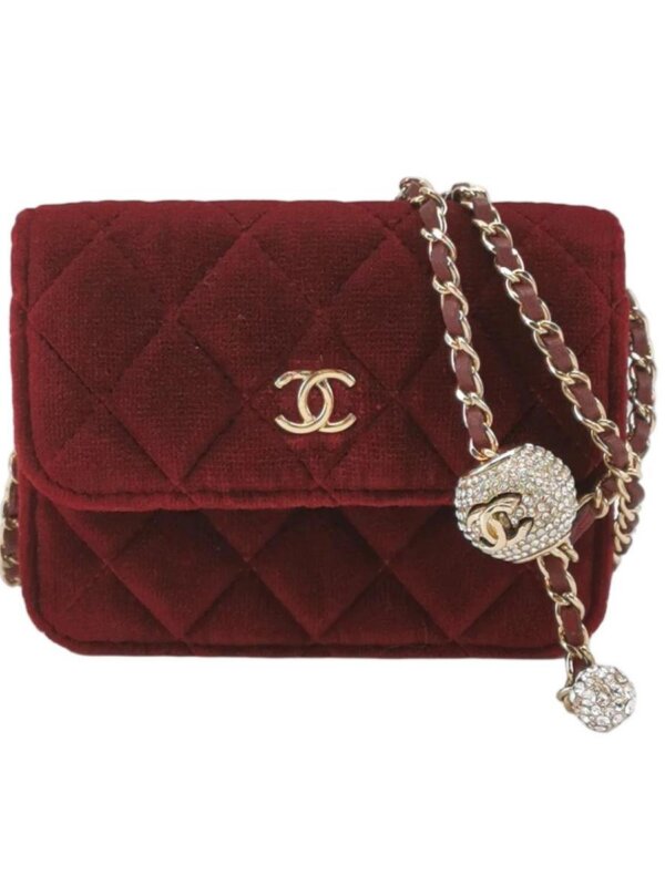 Chanel Quilted CC Shoulder Bag