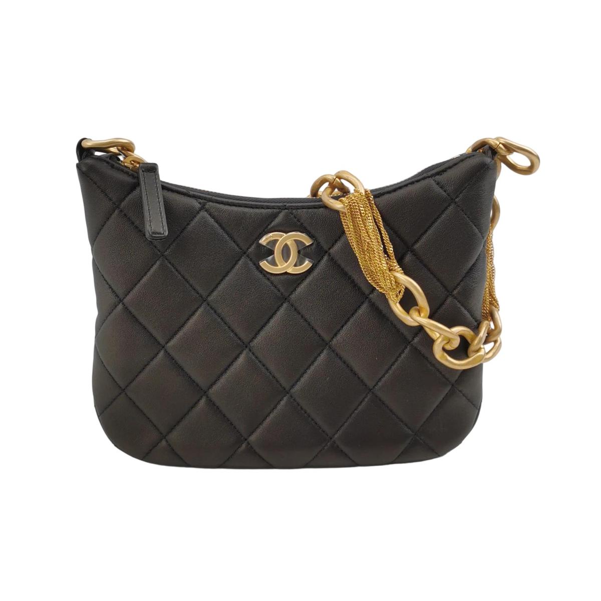 Chanel Quilted Lambskin CC Shoulder Bag (Шанель) — фото 1