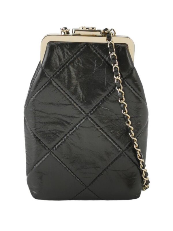Chanel Quilted Waxed Calfskin Crossbody (Шанель)