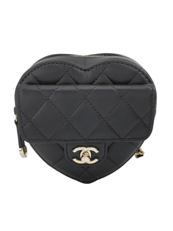 Винтажная сумка Chanel Heart Flap Bag