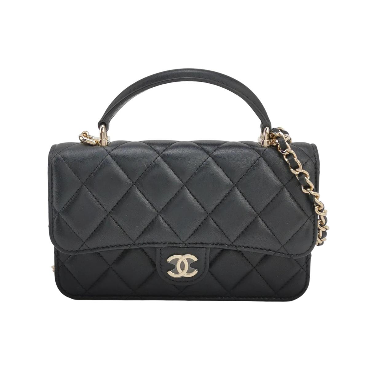 Chanel Quilted Lambskin CC Crossbody (Шанель) — фото 1