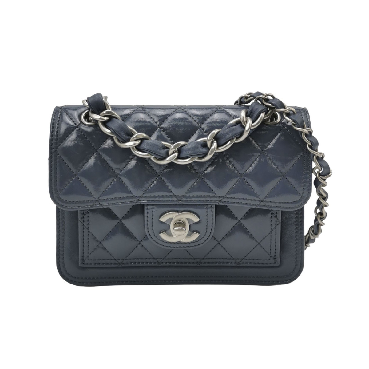 Chanel Quilted Calfskin CC Crossbody (Шанель) — фото 1