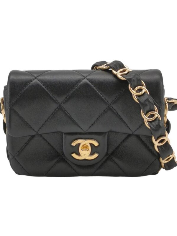 Chanel Quilted Lambskin CC Crossbody (Шанель)