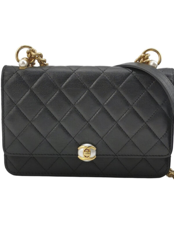 Chanel Quilted Calfskin CC Crossbody (Шанель)