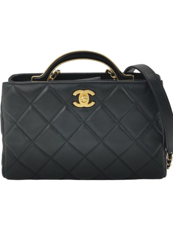 Chanel Quilted Calfskin CC Crossbody (Шанель)