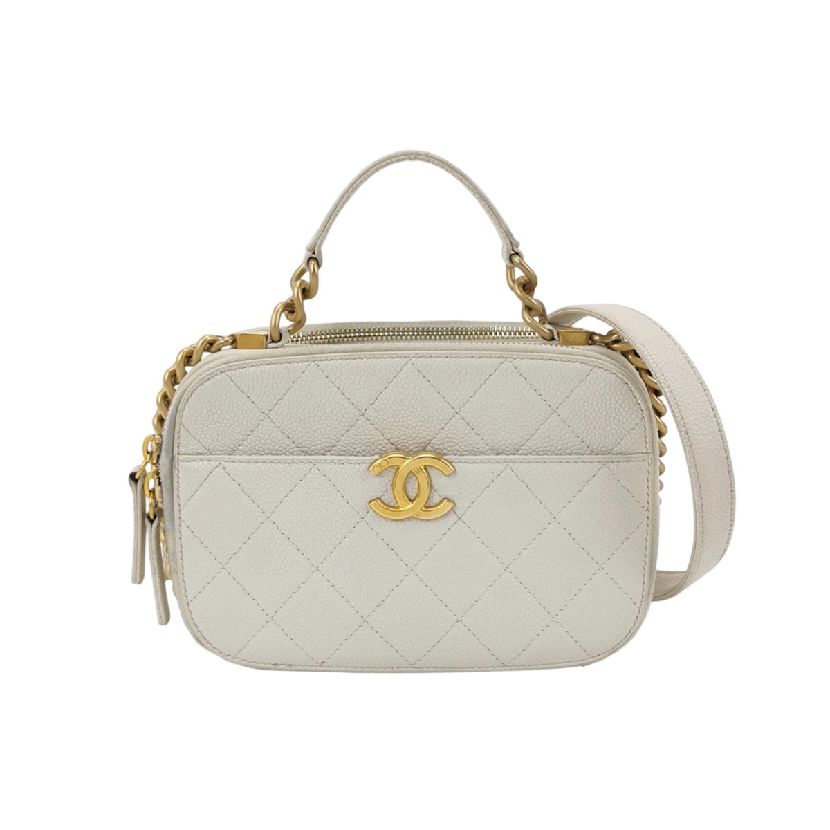 Chanel Quilted Calfskin CC Crossbody (Шанель) — фото 1