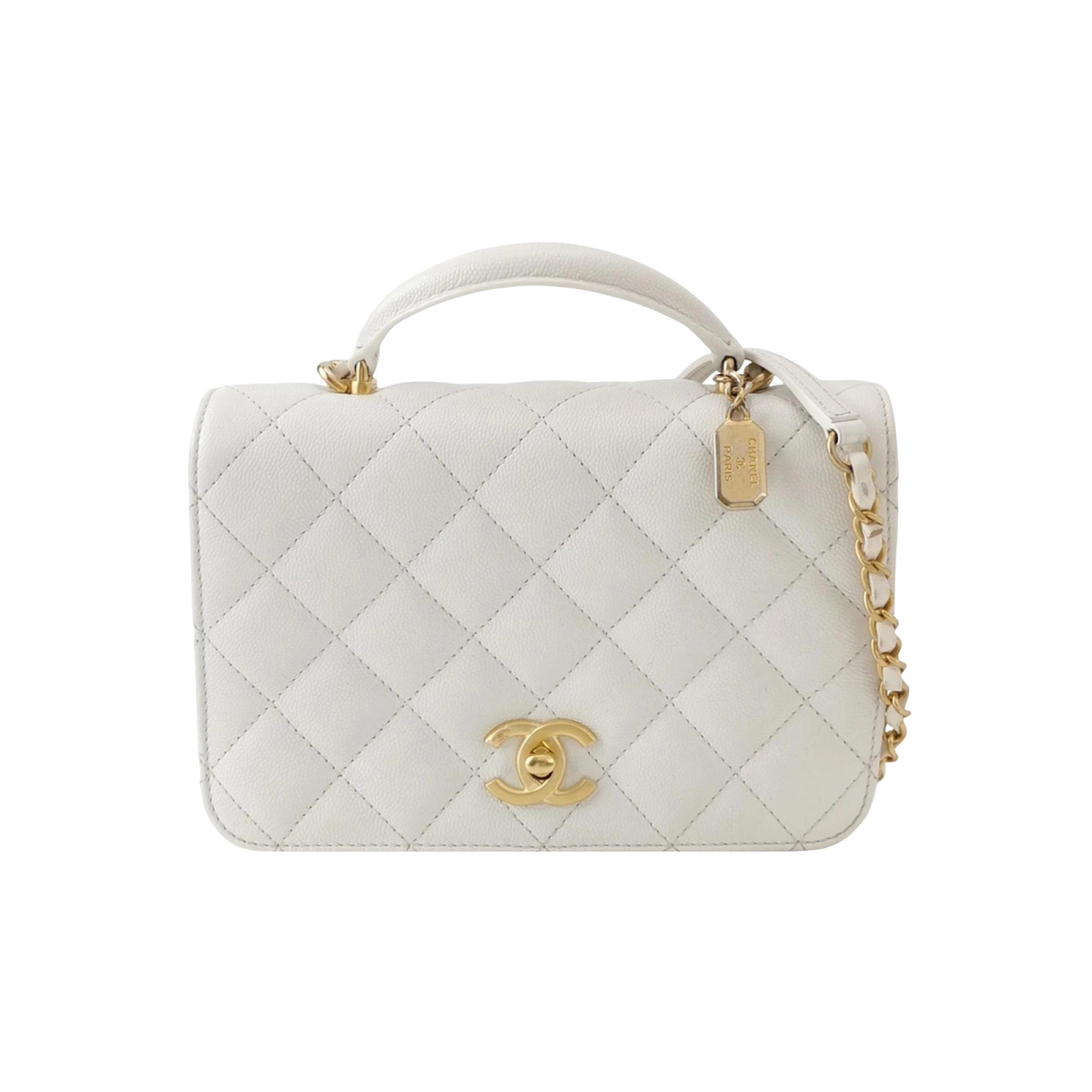 Chanel Quilted Calfskin CC Crossbody (Шанель) — фото 1