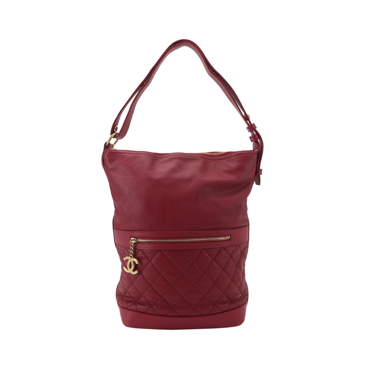 Chanel Quilted Calfskin CC Shoulder Bag (Шанель) — фото 1