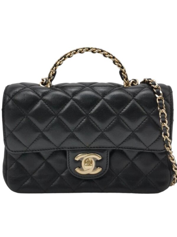 Chanel Quilted Lambskin CC Crossbody (Шанель)