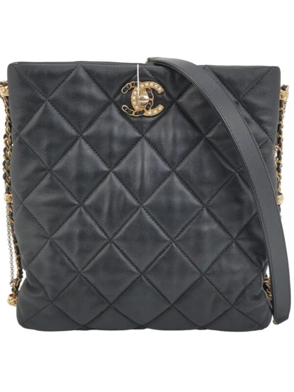 Chanel Quilted Lambskin CC Crossbody