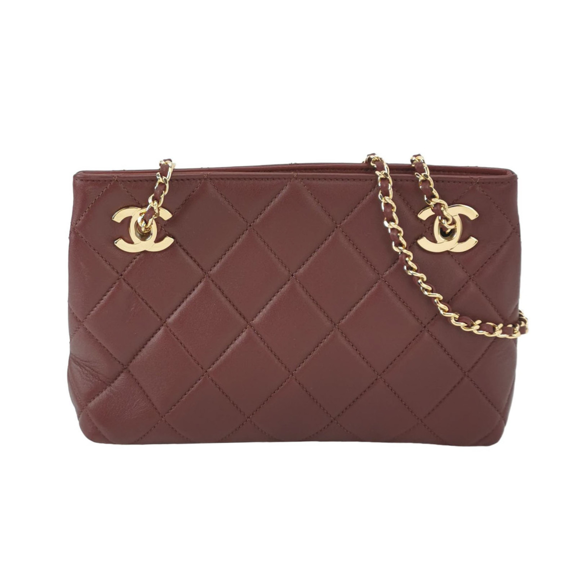 Chanel Quilted Lambskin CC Shoulder Bag (Шанель) — фото 1