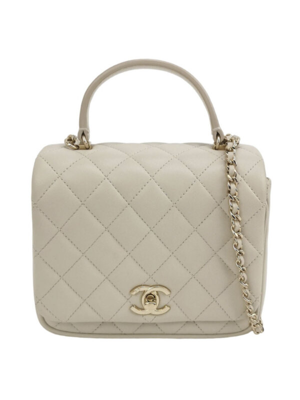 Chanel Quilted Lambskin CC Crossbody (Шанель)
