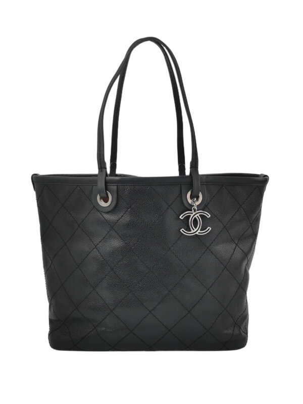 Chanel Quilted Calfskin CC Shoulder Bag