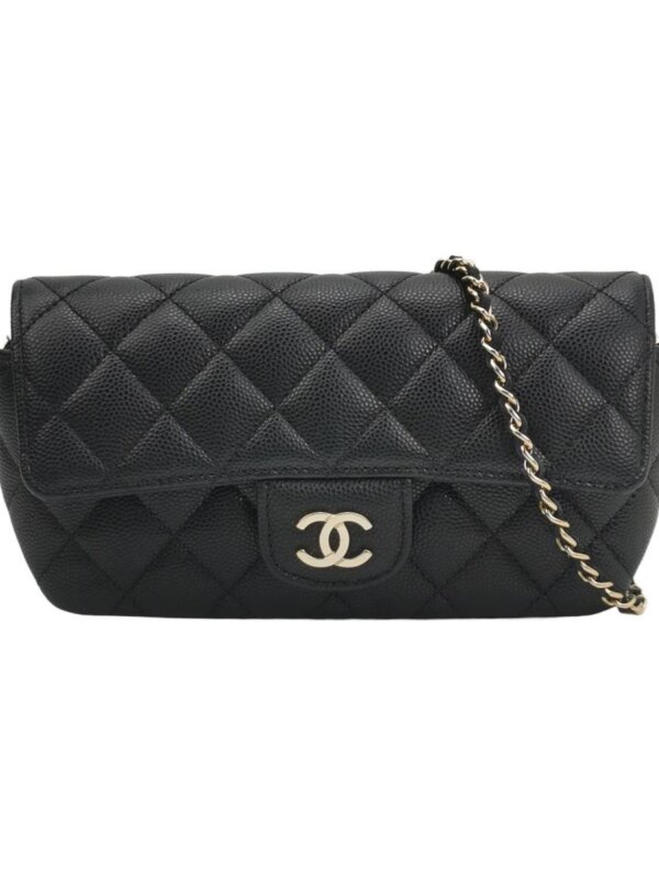 Chanel Quilted Calfskin CC Crossbody (Шанель)