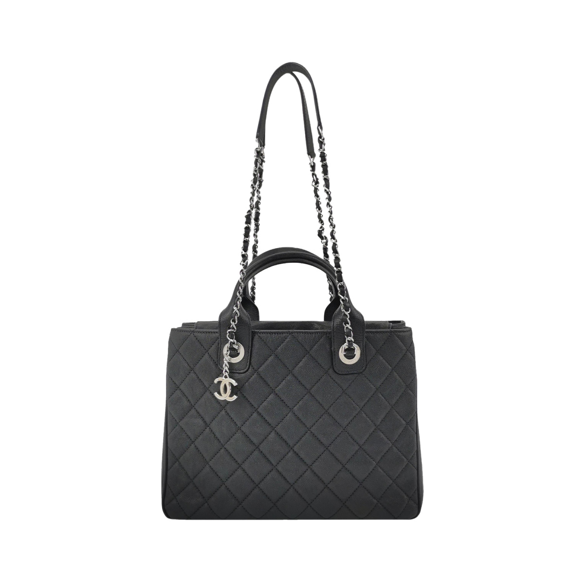 Chanel Quilted Calfskin CC Shoulder Bag (Шанель) — фото 1