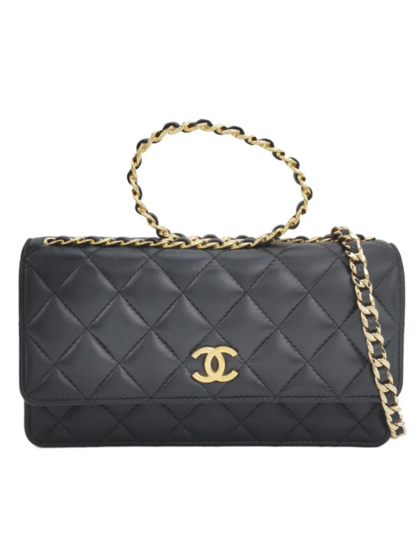 Chanel Quilted Lambskin CC Crossbody (Шанель)