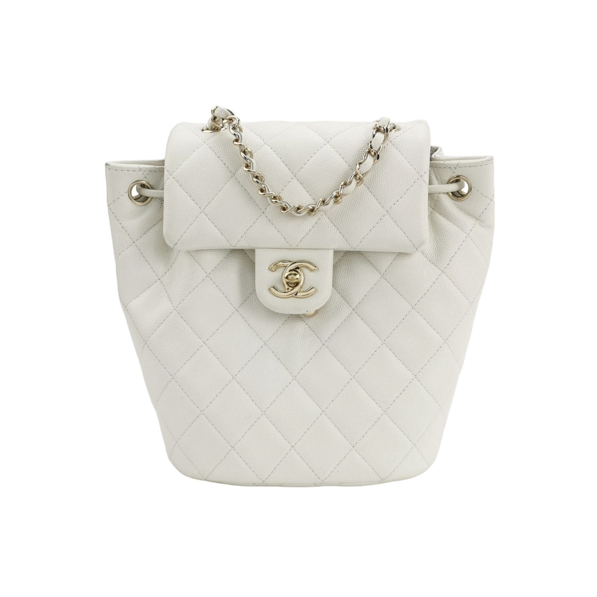 Chanel Quilted Calfskin CC Backpack (Шанель) — фото 1