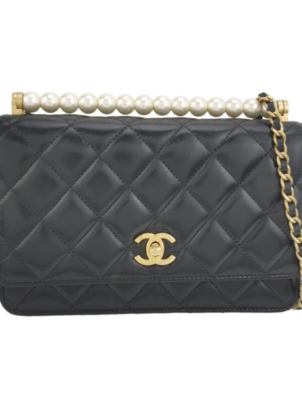 Chanel Quilted Lambskin CC Crossbody (Шанель)
