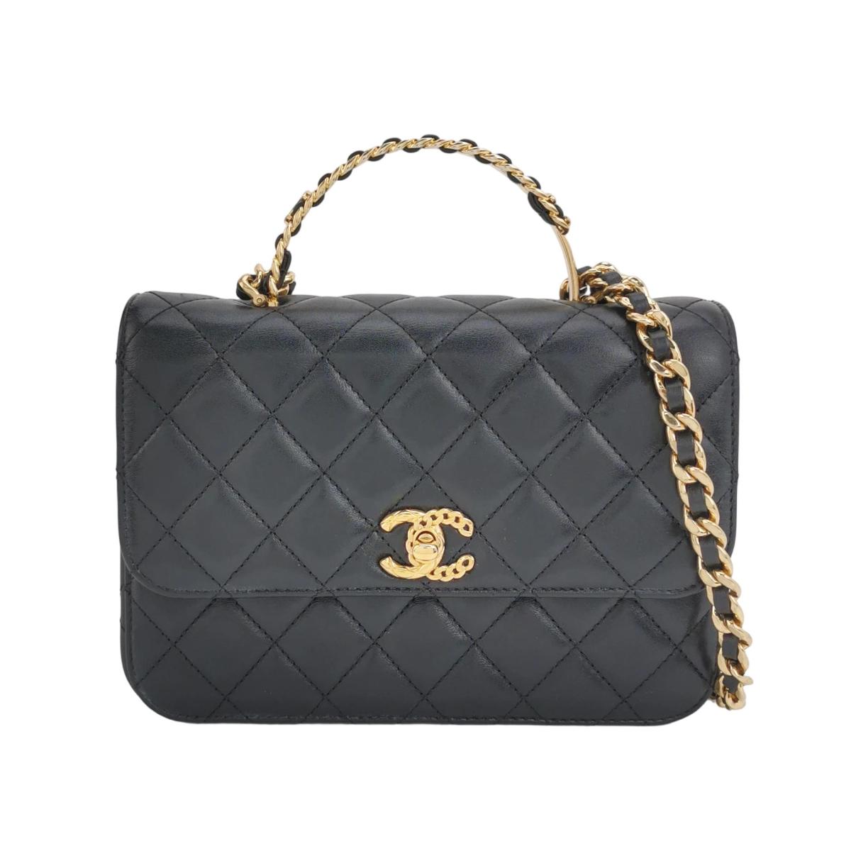 Chanel Quilted Calfskin CC Crossbody (Шанель) — фото 1