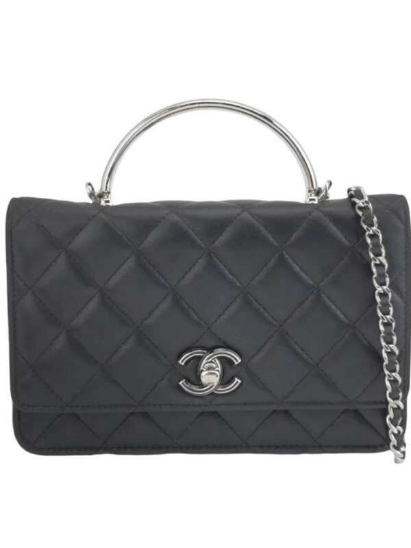 Chanel Quilted Lambskin CC Crossbody (Шанель)