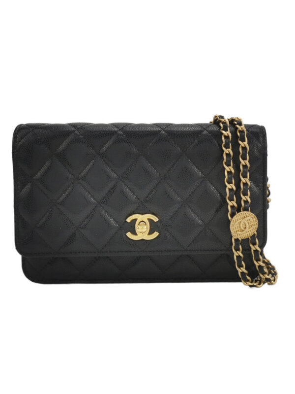 Chanel Quilted Calfskin CC Crossbody (Шанель)