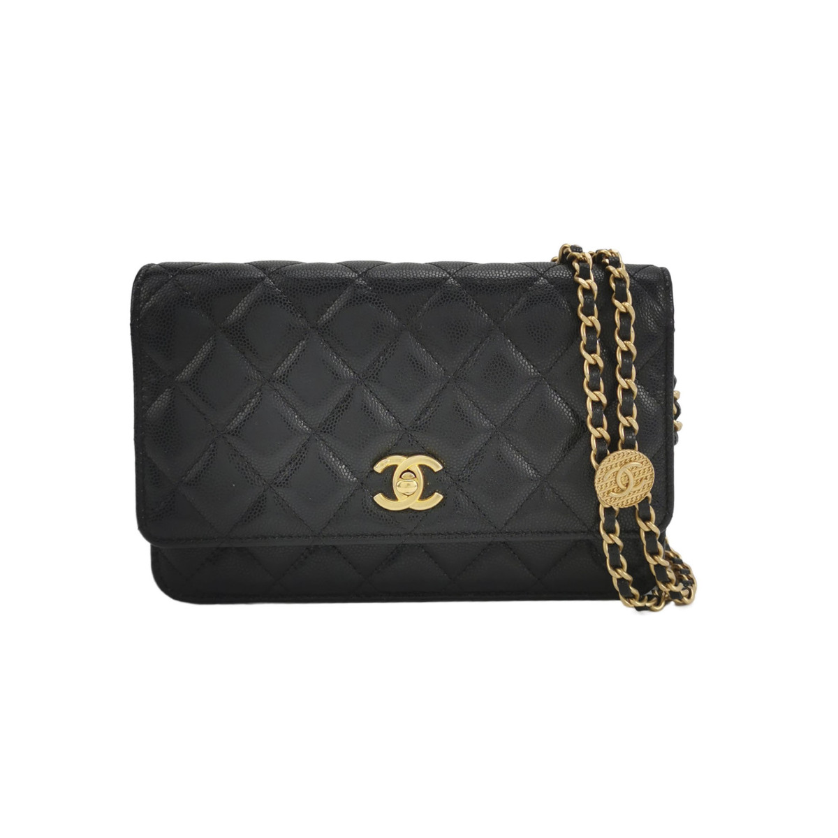 Chanel Quilted Calfskin CC Crossbody (Шанель) — фото 1