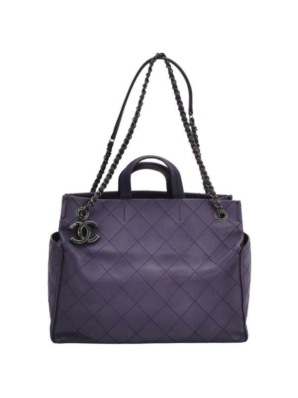 Chanel Quilted Calfskin CC Shoulder Bag
