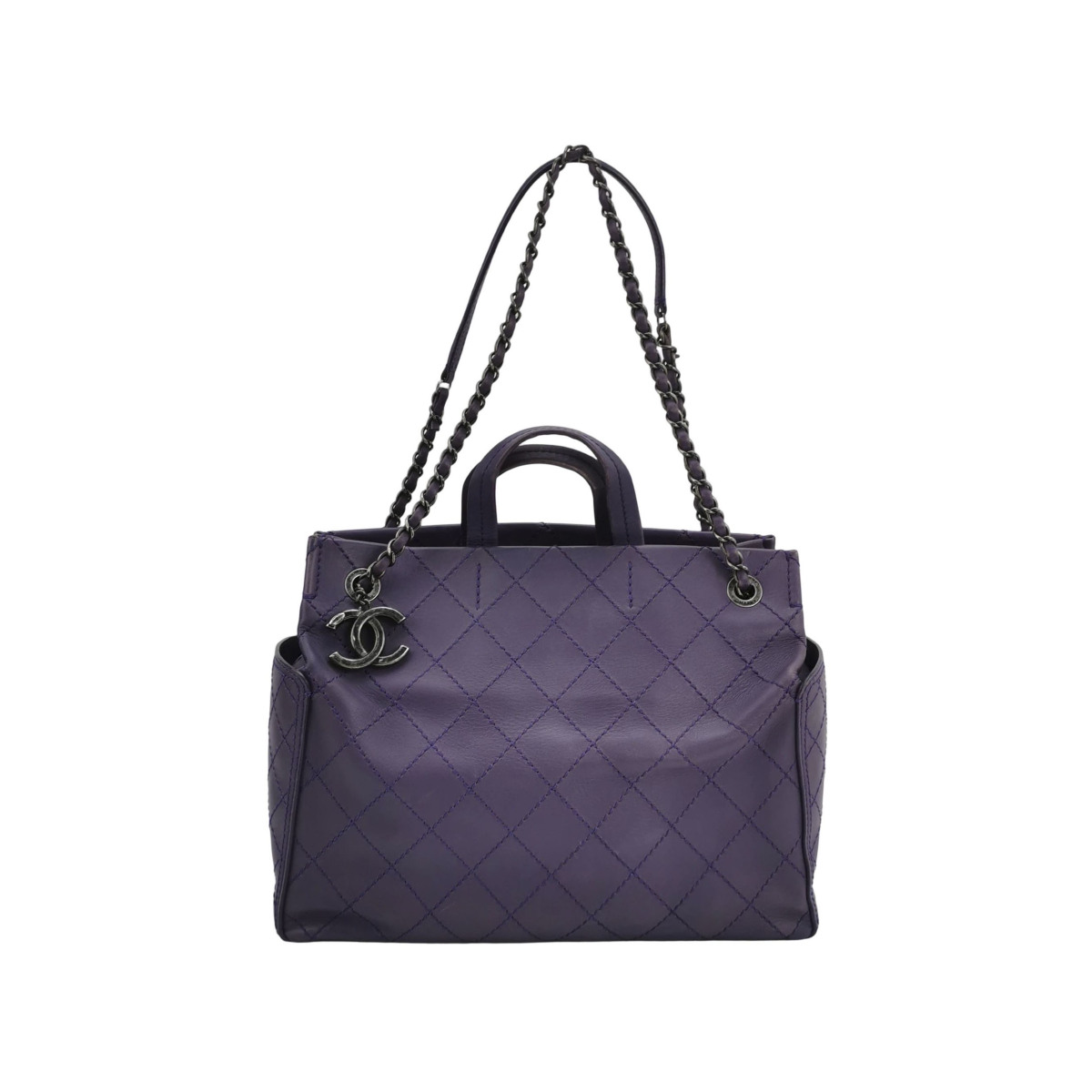 Chanel Quilted Calfskin CC Shoulder Bag (Шанель) — фото 1