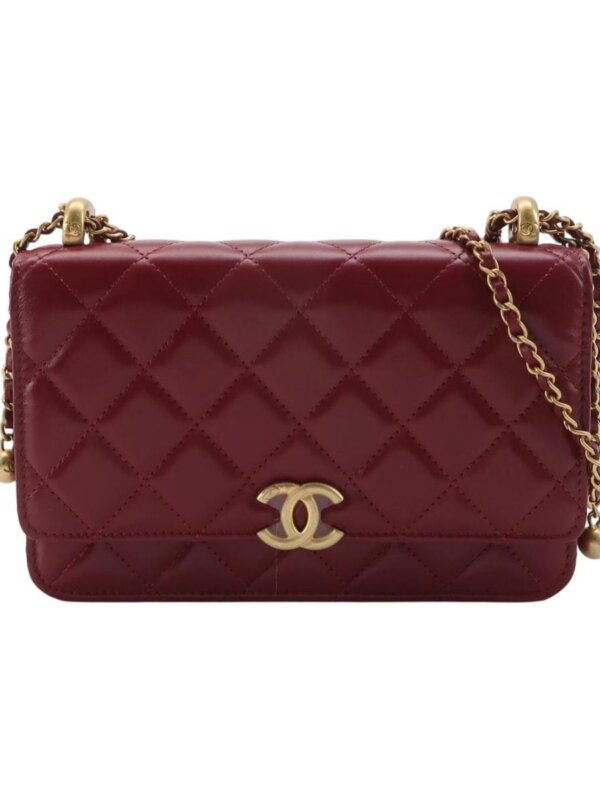 Chanel Quilted Calfskin CC Shoulder Bag (Шанель)