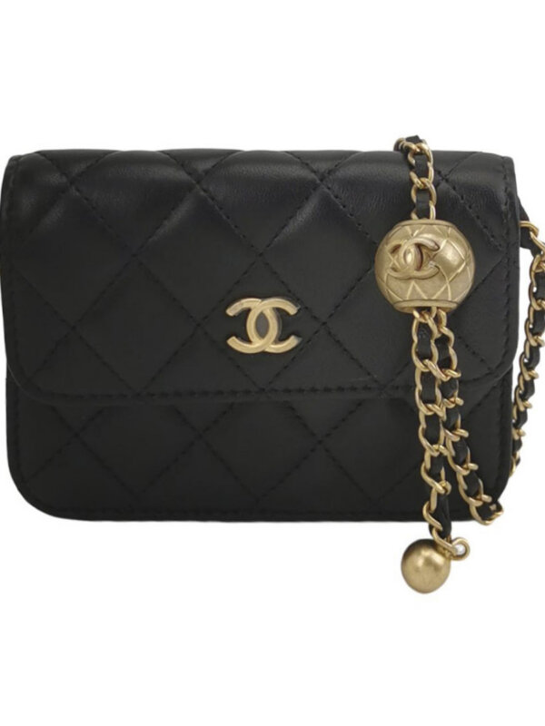 Chanel Quilted Lambskin Shoulder Bag