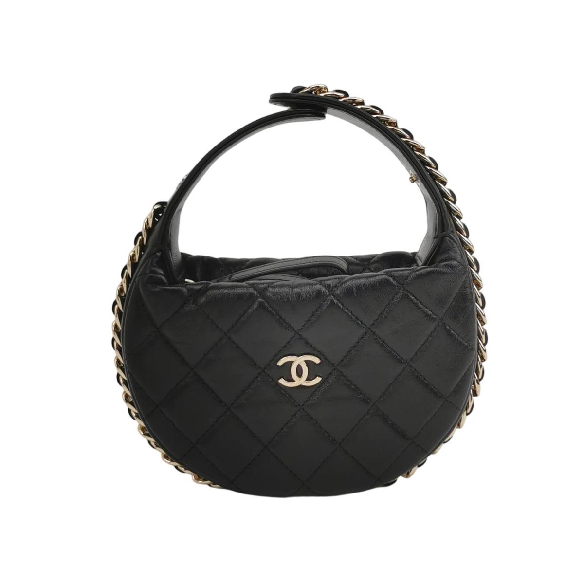 Chanel Quilted Lambskin CC Handbag (Шанель) — фото 1